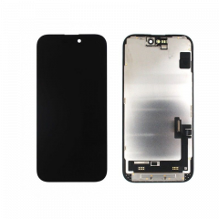 GARANTIE 100% - Ecran lcd avec vitre tactile pour Iphone 15 INCELL FHD COF 1:1 BORDURES D'ORIGINE (puce non amovible) PREMIUM noir