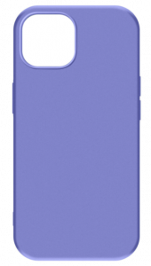 Housse de protection en silicone pour iPhone 15 (Boite/Blister) violet