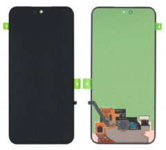Ecran lcd avec vitre tactile ORIGINAL Samsung S711 Galaxy S23 FE 2023 sans chassis SERVICE PACK GH82-32856A Noir