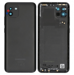 Face arrière ORIGINALE Samsung A035 Galaxy A03 SERVICE PACK GH81-21661A noir