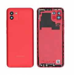 Face arrière ORIGINALE Samsung A035 Galaxy A03 SERVICE PACK GH81-21662A rouge