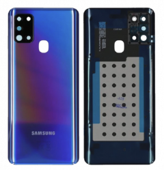 Face arrière ORIGINALE Samsung A217F Galaxy A21s SERVICE PACK GH82-22780C bleu