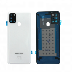 Face arrière ORIGINALE Samsung A217F Galaxy A21s SERVICE PACK GH82-22780B blanc