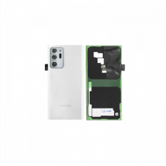 Face arrière ORIGINALE Samsung N986 Galaxy Note 20 Ultra SERVICE PACK GH82-23281C blanc