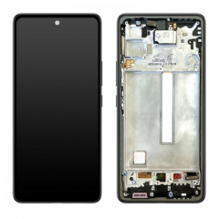 Ecran lcd avec vitre tactile TFT pour Samsung A546B Galaxy A54 5G avec chassis noir