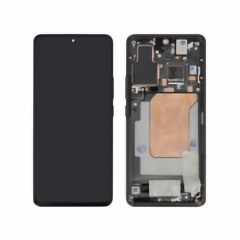 Ecran lcd avec vitre tactile OLED avec chassis pour Xiaomi 13 Pro ORIGINAL RECONDITIONNÉ noir