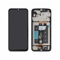 Ecran lcd avec vitre tactile pour Samsung A146 Galaxy A14 5G ORIGINAL RECONDITIONNÉ avec chassis noir
