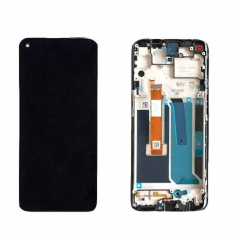 Ecran lcd avec vitre tactile pour OnePlus Nord N10 5G ORIGINAL RECONDITIONNÉ avec chassis noir
