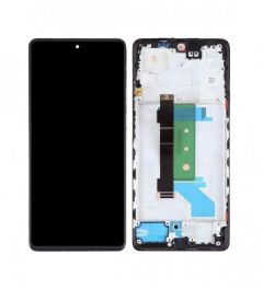 Ecran lcd avec vitre tactile pour Xiaomi Redmi Note 12 Pro Plus ORIGINAL RECONDITIONNÉ avec chassis noir