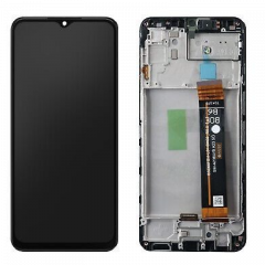 Ecran lcd avec vitre tactile TFT pour Samsung A236B Galaxy A23 5G avec chassis noir