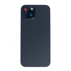 Face arrière pour Iphone 15 avec vitre caméra, nappe NFC ORI et flash noir