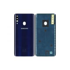 Face arrière ORIGINALE Samsung A207 Galaxy A20s SERVICE PACK GH81-19447A bleu