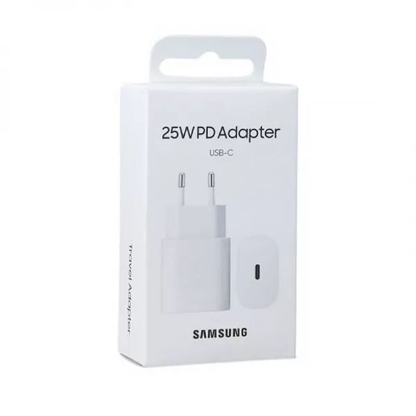 Adaptateur secteur Usb-C ORIGINAL Samsung 25W EP-T2510NWEGEU blanc
