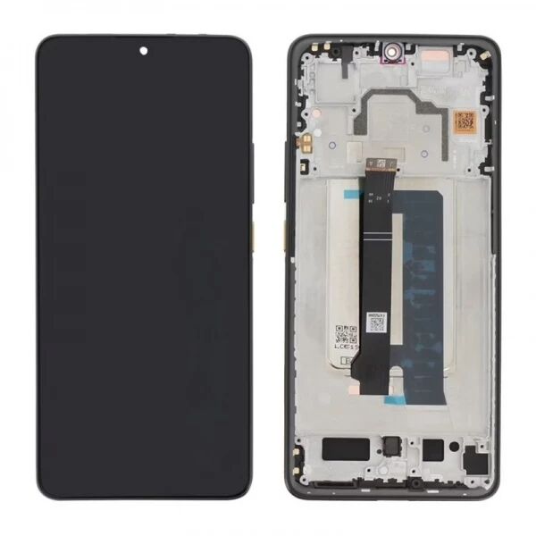 Ecran lcd ORIGINAL SP Xiaomi Poco X6 Pro 5G avec chassis jaune.jpg