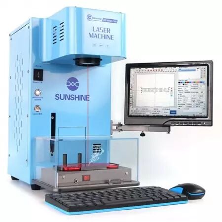A LA COMMANDE - Machine de marquage laser à fibre multifonctionnelle SUNSHINE SS-890B Plus