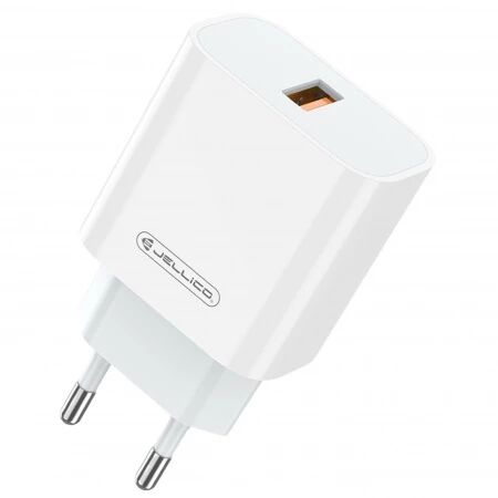 Adaptateur secteur USB-A (22.5W) JELLICO AK165 blanc