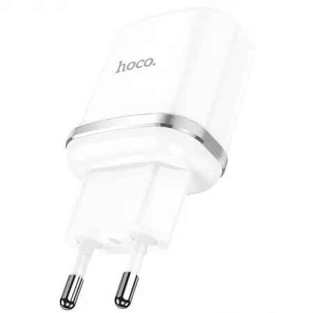 Adaptateur secteur USB avec charge rapide (18W) HOCO N3 (Boite/BLISTER) blanc