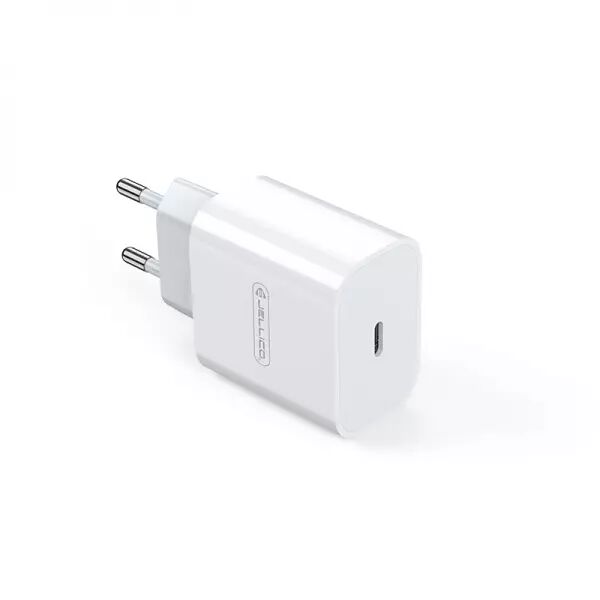 Adaptateur secteur USB-C (20W) JELLICO AK180 (vrac/bulk) blanc