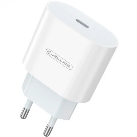Adaptateur secteur USB-C (20W) JELLICO AK200 (Boite/blister) blanc