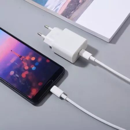 Adaptateur secteur USB-C avec cable ORIGINAL USB-C/Type C charge rapide SAMSUNG 15W EP-T1510XWEGEU (Boite/BLISTER) blanc
