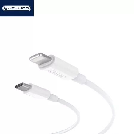 Adaptateur secteur USB-C avec cable USB-C/Type C vers Lightning (20W) JELLICO AK180 (Boite/blister)