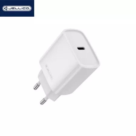 Adaptateur secteur USB-C avec cable USB-C/Type C vers Lightning (30W) JELLICO EU53 (Boite/ BLISTER)