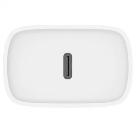 Adaptateur secteur USB-C avec cable USB-C/Type C vers USB-C/Type C (30W) JELLICO EU53 (Boite/blister) Blanc