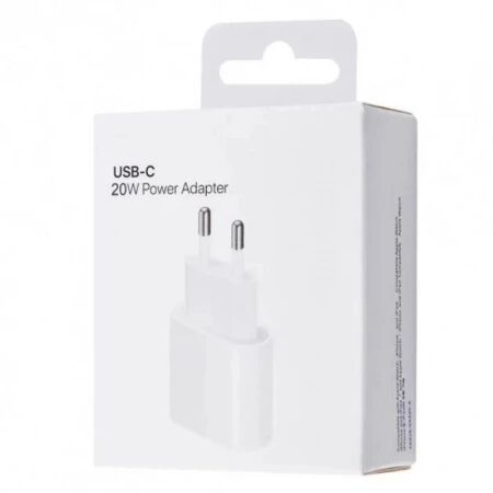 Adaptateur secteur Usb-C ORIGINAL Apple 20W MHJE3ZM/A blanc