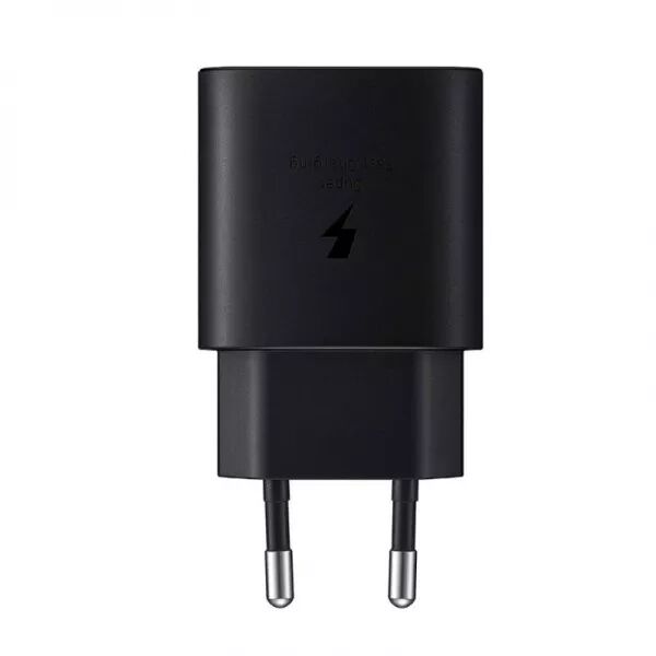 Adaptateur secteur USB-C ORIGINAL SAMSUNG 25W/2A EP-TA800EBE (vrac/bulk) noir