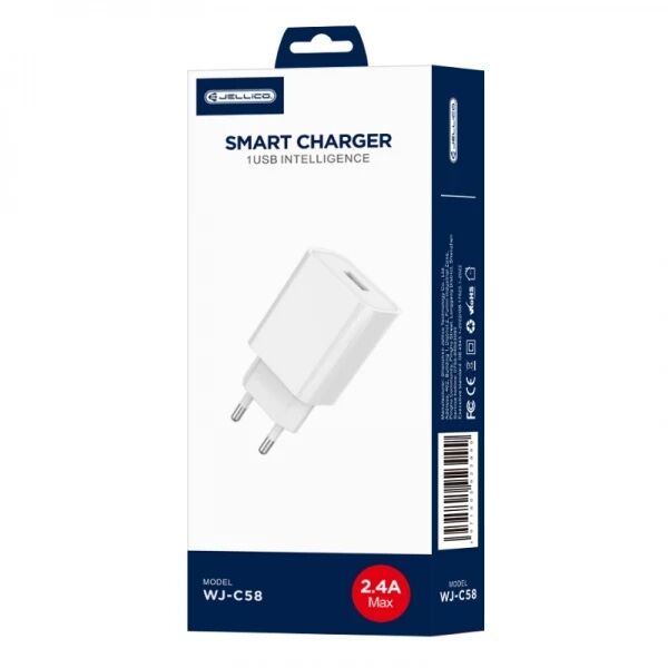 Adaptateur secteur Usb JELLICO WJ-C58 blanc