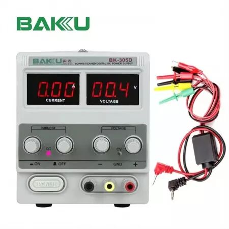 Alimentation Electrique avec affichage numérique 30V 5A réglable BAKU BK-305D