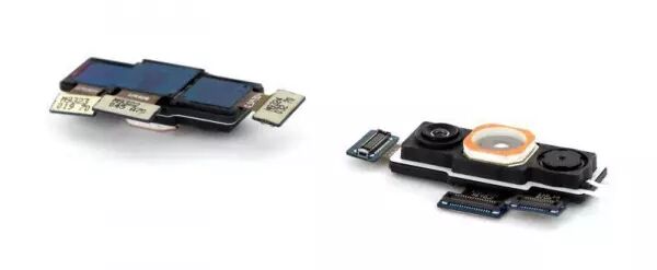 Appareil photo / cam�ra externe pour SAMSUNG A705 Galaxy A70 triple cam�ra