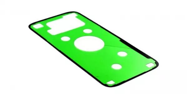 Autocollant, adh�sif pour face arri�re cache batterie pour SAMSUNG G935 Galaxy S7 Edge