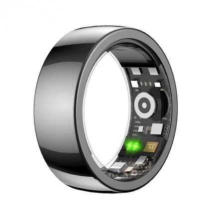 Bague connect&eacute;e Riversong Trinity avec suivi sant&eacute; taille 10 (diam&egrave;tre int&eacute;rieur 20 mm) SR01 noir