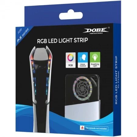 Bande lumineuse pour PlayStation 5 / PS5 DOBE TP5-35120 (Boite/blister)