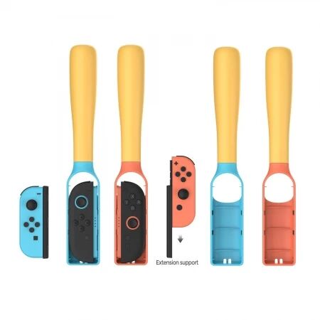 Batte de baseball pour Nintendo Switch 2 DOBE TNS-5102 (Boite/blister) orange/bleu
