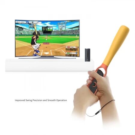 Batte de baseball pour Nintendo Switch 2 DOBE TNS-5102 (Boite/blister) orange/bleu
