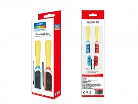 Batte de baseball pour Nintendo Switch 2 DOBE TNS-5102 (Boite/blister) orange/bleu