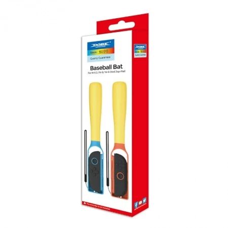 Batte de baseball pour Nintendo Switch 2 DOBE TNS-5102 (Boite/blister) orange/bleu