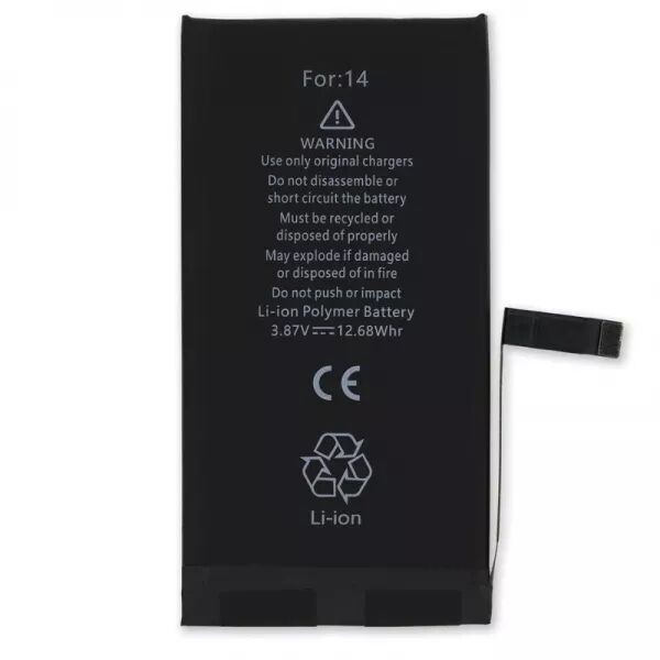 Batterie de qualit� sup�rieure (puce TI) iPhone 14 sans message d\'erreur
