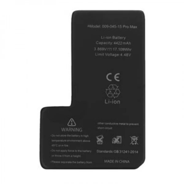 Batterie de qualit� sup�rieure (puce TI) iPhone 15 Pro Max sans message d\'erreur
