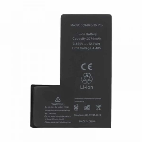 Batterie de qualit� sup�rieure (puce TI) iPhone 15 Pro sans message d\'erreur