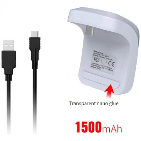 Batterie externe pour manette PlayStation 5 / PS5 DOBE TP5-0550 (Boite/blister) blanc