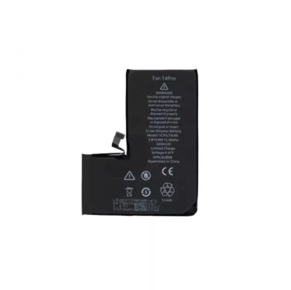 Batterie interne de qualit� sup�rieure (puce TI) pour Iphone 14 Pro
