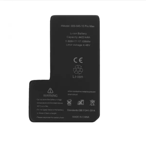 Batterie interne de qualit� sup�rieure (puce TI) pour Iphone 15 Pro Max