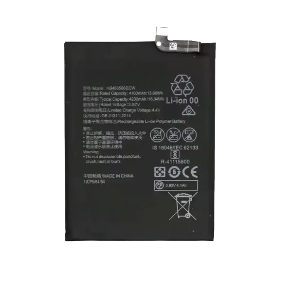 Batterie interne pour HUAWEI NOVA7I/ P40 LITE/ NOVA 6 5G/ MATE 30/ HONOR V30 HB486586ECW GENERIQUE