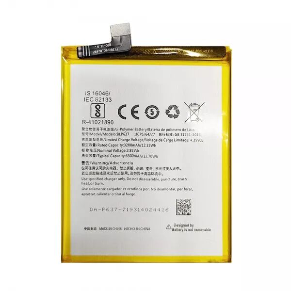 Batterie interne pour ONEPLUS 5/5T P40 BLP637 GENERIQUE