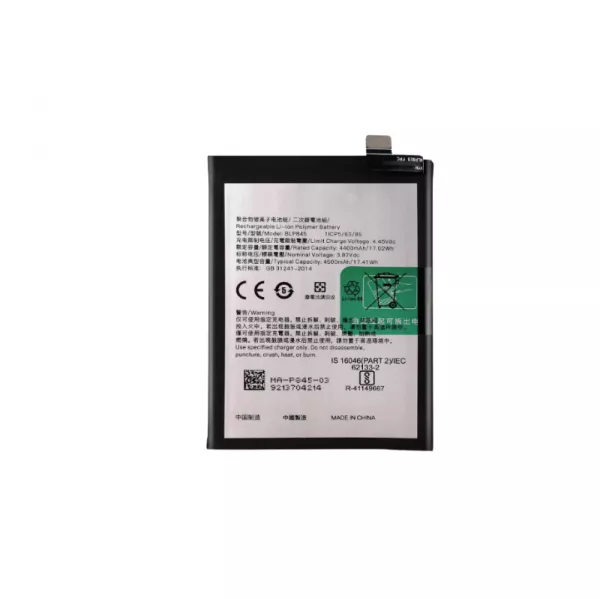 Batterie interne pour OnePlus NORD CE 5G BLP845 G�n�rique