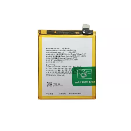 Batterie interne pour Oppo Reno 2 BLP735 Générique