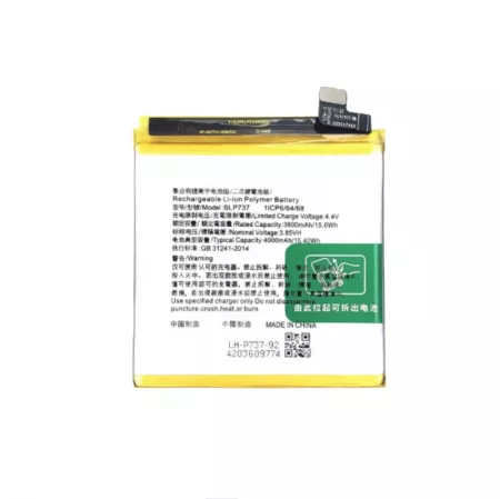 Batterie interne pour OPPO Reno 2F / Reno 2Z BLP737 GENERIQUE